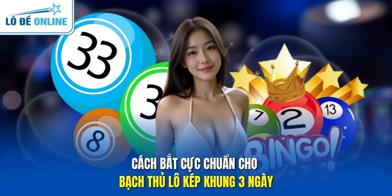 Cách bắt cực chuẩn cho bạch thủ lô kép khung 3 ngày