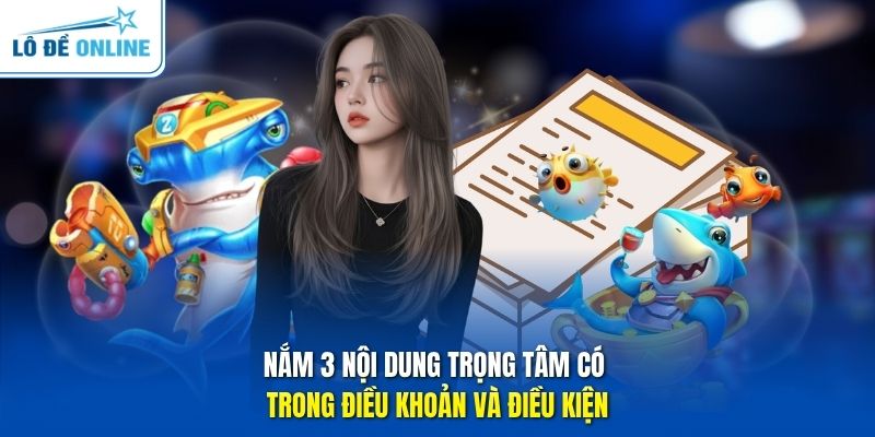 Nắm 3 nội dung trọng tâm có trong điều khoản và điều kiện